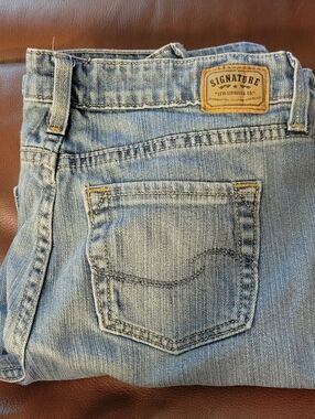 Levi Strauss Signature Low Rise Boot Cut Women's Jeans Size 6 Medium